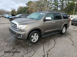 2008 Toyota Sequoia Limited with VIN 5TDZY68A58S003100, listed as a Copart auction lot 43280605 with 176,757 mi miles and Salvage Title. Bid and sale history available at DreamBid. Image 1.