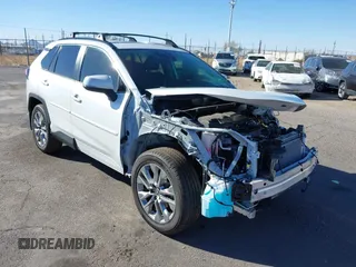 2023 Toyota RAV4 XLE Premium with VIN JTMA1RFV3PD097447, listed as a IAAI auction lot 41645983 with 14,416 mi miles. Bid and sale history available at carsss.com. Image 1.