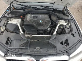 2018 BMW 5 Series 530i with VIN WBAJA5C58JWA38855, listed as a Copart auction lot 47621765 with 94,886 mi miles and Salvage Title. Bid and sale history available at DreamBid. Image 11.