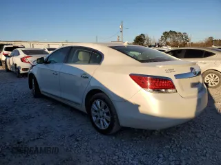 2012 Buick LaCrosse Leather with VIN 1G4GC5ER1CF196716, listed as a Copart auction lot 86140544 with 0 mi miles and Salvage Title. Bid and sale history available at carsss.com. Image 2.