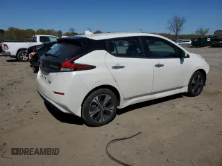 2022 Nissan LEAF SV Plus with VIN 1N4BZ1CV7NC552764, listed as a Copart auction lot 53708515 with 25,294 mi miles and Salvage title. Bid and sale history available at DreamBid. Image 3.