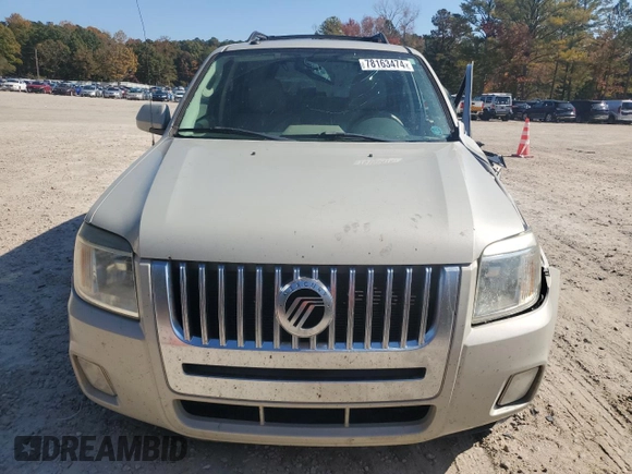 2009 Mercury Mariner Premier z VIN 4M2CU87GX9KJ11413, wystawiony jako Copart lot #78163474 z przebiegiem 275 927 mil mil oraz Szkoda całkowita • Salvage title. Historia ofert i sprzedaży dostępna na DreamBid. Obrazek 5.