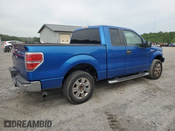 2009 Ford F-150 STX with VIN 1FTRX128X9FB21799, listed as a Copart auction lot 58263855 with 214,192 mi miles and Salvage title. Bid and sale history available at DreamBid. Image 3.