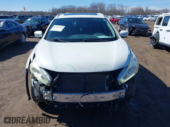 2016 Nissan Murano S with VIN 5N1AZ2MH9GN135072, listed as a IAAI auction lot 41822168 with 79,379 mi miles and . Bid and sale history available at DreamBid. Image 12.