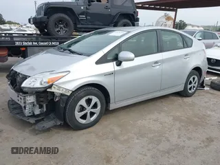 2015 Toyota Prius Four with VIN JTDKN3DU3F0413662, listed as a IAAI auction lot 42126540 with 34,252 mi miles. Bid and sale history available at carsss.com. Image 2.