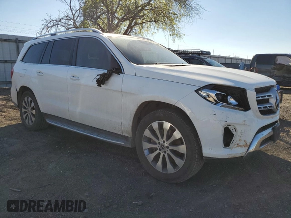 2017 Mercedes-Benz GLS 450 with VIN 4JGDF6EE8HA987424, listed as a Copart auction lot 41920324 with 121,397 mi miles and . Bid and sale history available at DreamBid. Image 4.
