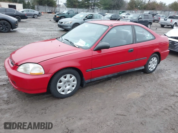 1998 Honda Civic DX with VIN 1HGEJ622XWL045346, listed as a IAAI auction lot 41111294 with 73,212 mi miles. Bid and sale history available at carsss.com. Image 19.
