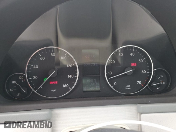 2006 Mercedes-Benz C 230 Sport with VIN WDBRF52H76F820795, listed as a Copart auction lot 45283985 with 225,732 mi miles and Salvage Title. Bid and sale history available at carsss.com. Image 9.