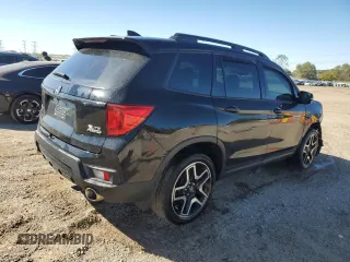 2023 Honda Passport Elite with VIN 5FNYF8H03PB013776, listed as a Copart auction lot 74493744 with 0 mi miles and Salvage Title. Bid and sale history available at carsss.com. Image 3.