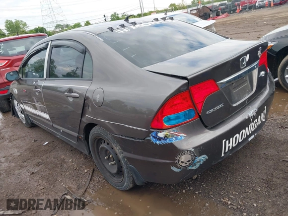 2010 Honda Civic LX with VIN 19XFA1F58AE086425, listed as a IAAI auction lot 42225137 with 186,755 mi miles and . Bid and sale history available at DreamBid. Image 3.