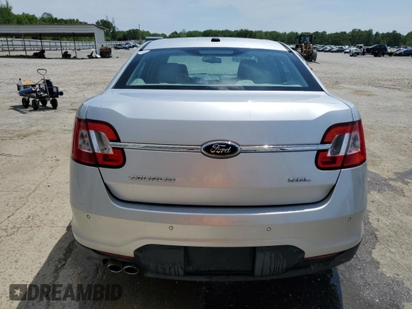 2010 Ford Taurus SEL with VIN 1FAHP2EW2AG170320, listed as a Copart auction lot 53860695 with 172,286 mi miles and Salvage Title. Bid and sale history available at carsss.com. Image 6.