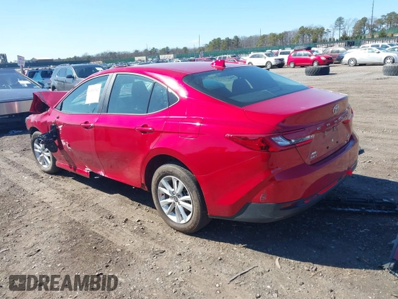 2025 Toyota Camry LE z VIN 4T1DBADK8SU004060, wystawiony jako IAAI lot #41891342 z przebiegiem 3 354 mil mil oraz . Historia ofert i sprzedaży dostępna na DreamBid. Obrazek 3.
