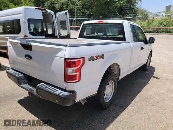 2018 Ford F-150 XL with VIN 1FTFX1E50JKF31298, listed as a IAAI auction lot 42777733 with 152,204 mi miles and . Bid and sale history available at DreamBid. Image 9.