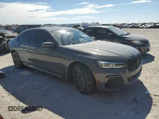 2021 BMW 7 Series 750i xDrive z VIN WBA7U2C05MCF09340, wystawiony jako Copart lot #45739545 z przebiegiem 41 674 mil mil oraz Szkoda całkowita • Salvage title. Historia ofert i sprzedaży dostępna na DreamBid. Obrazek 4.