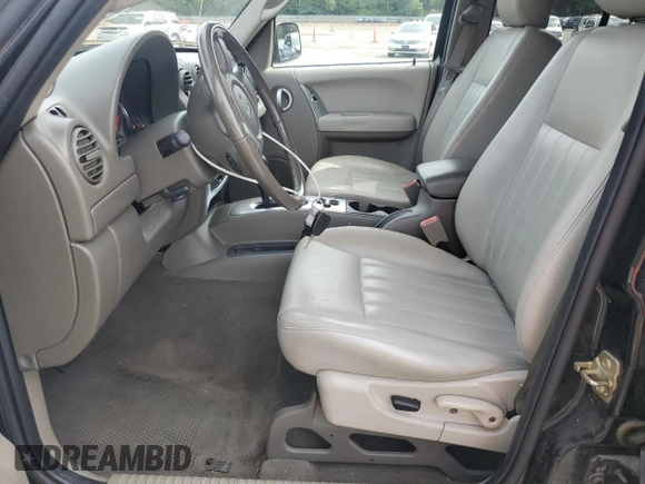 2006 Jeep Liberty Limited with VIN 1J4GK58K36W129443, listed as a Copart auction lot 55801865 with 135,306 mi miles and Salvage title. Bid and sale history available at DreamBid. Image 7.