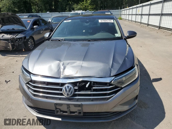 2019 Volkswagen Jetta SEL with VIN 3VWE57BU2KM248330, listed as a Copart auction lot 67894744 with 133,196 mi miles and Salvage title. Bid and sale history available at DreamBid. Image 5.