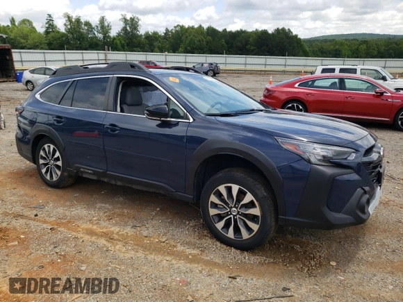 2023 Subaru Outback Limited with VIN 4S4BTANC1P3195233, listed as a Copart auction lot 61351885 with 14,647 mi miles and Salvage title. Bid and sale history available at DreamBid. Image 4.