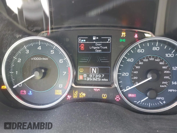 2015 Subaru Impreza Special Sports Limited with VIN JF1GPAZ62FH305572, listed as a IAAI auction lot 42338509 with 135,325 mi miles and . Bid and sale history available at DreamBid. Image 7.