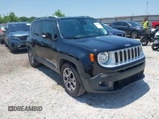 2015 Jeep Renegade Limited with VIN ZACCJADT1FPB36970, listed as a IAAI auction lot 42455334 with 150,516 mi miles and . Bid and sale history available at DreamBid. Image 1.