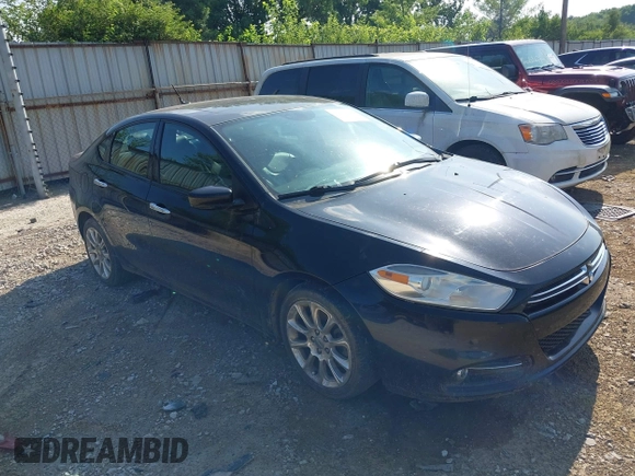 2013 Dodge Dart Limited with VIN 1C3CDFCH3DD206096, listed as a IAAI auction lot 42658477 with 180,606 mi miles and . Bid and sale history available at DreamBid. Image 1.