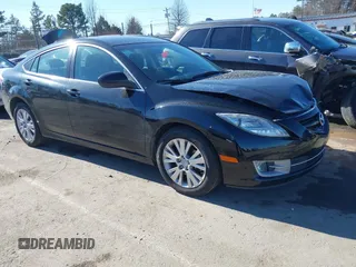 2010 Mazda 6 i Grand Touring with VIN 1YVHZ8CH3A5M07348, listed as a IAAI auction lot 41448909 with 185,808 mi miles and . Bid and sale history available at DreamBid. Image 1.