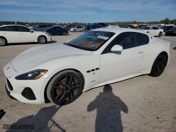 2018 Maserati GranTurismo Sport with VIN ZAM45VLA9J0270099, listed as a Copart auction lot 80519974 with 31,938 mi miles and Salvage Title. Bid and sale history available at carsss.com. Image 1.