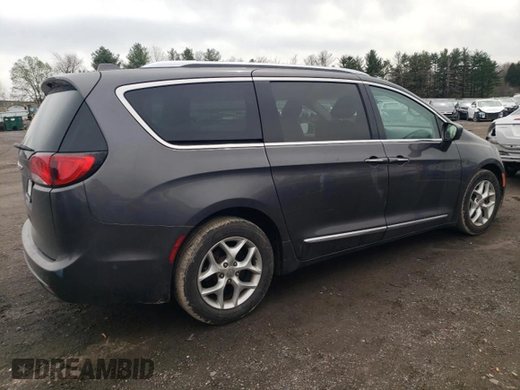 2017 Chrysler Pacifica Touring L Plus with VIN 2C4RC1EGXHR635948, listed as a Copart auction lot 51339225 with 67,055 mi miles and Salvage Title. Bid and sale history available at DreamBid. Image 3.