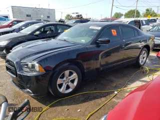 2014 Dodge Charger SE with VIN 2C3CDXBG9EH369788, listed as a Copart auction lot 68333244 with 148,235 mi miles and Salvage Title. Bid and sale history available at carsss.com. Image 1.