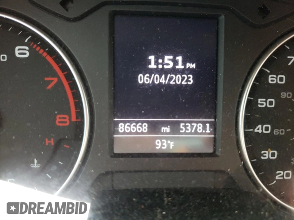 2016 Audi A3 1.8T Premium with VIN WAUA7GFF3G1065656, listed as a Copart auction lot 54545143 with 86,668 mi miles. Bid and sale history available at carsss.com. Image 9.
