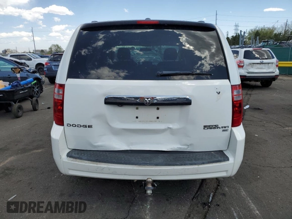 2010 Dodge Grand Caravan Hero with VIN 2D4RN3D16AR349400, listed as a Copart auction lot 53573865 with 199,151 mi miles and Non Repairable. Bid and sale history available at DreamBid. Image 6.