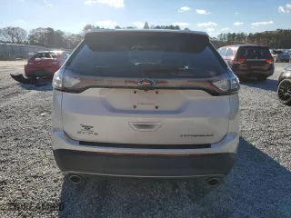 2017 Ford Edge Titanium with VIN 2FMPK3K81HBB02376, listed as a Copart auction lot 83422534 with 122,899 mi miles and Salvage Title. Bid and sale history available at carsss.com. Image 6.
