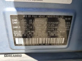 2010 Subaru Outback Limited Power Moon with VIN 4S4BRBKC4A3339454, listed as a Copart auction lot 58413915 with 151,723 mi miles and Salvage title. Bid and sale history available at DreamBid. Image 13.