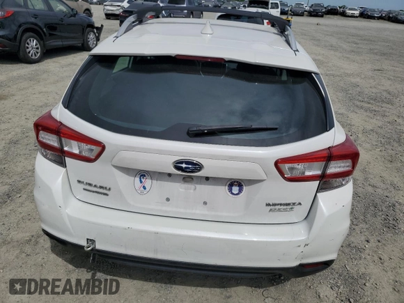 2017 Subaru Impreza Premium with VIN 4S3GTAB6XH3725774, listed as a Copart auction lot 52583855 with 45,258 mi miles and Salvage title. Bid and sale history available at DreamBid. Image 6.