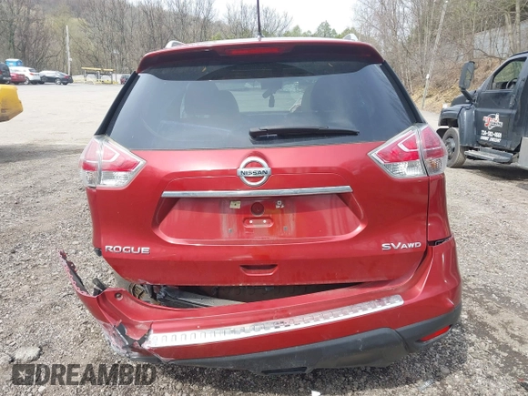 2016 Nissan Rogue SV z VIN 5N1AT2MV3GC888891, wystawiony jako IAAI lot #42031756 z przebiegiem 61 119 mil mil oraz . Historia ofert i sprzedaży dostępna na DreamBid. Obrazek 16.
