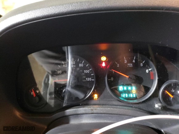 2011 Jeep Patriot Sport with VIN 1J4NF1GB6BD216474, listed as a Copart auction lot 38417154 with 129,163 mi miles and Salvage Title. Bid and sale history available at carsss.com. Image 9.