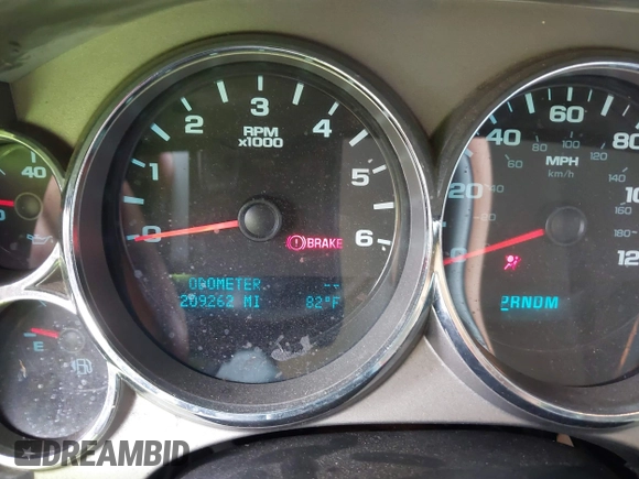 2009 Chevrolet Silverado 1500 LT with VIN 3GCEC23J49G131129, listed as a IAAI auction lot 41778537 with 209,262 mi miles. Bid and sale history available at carsss.com. Image 7.