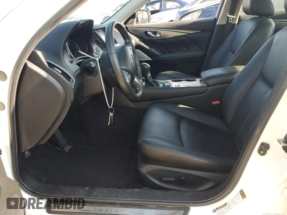 2017 Infiniti Q50 Sport with VIN JN1EV7AP7HM743063, listed as a Copart auction lot 61135995 with 47,149 mi miles and Salvage title. Bid and sale history available at DreamBid. Image 7.