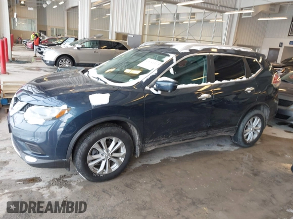 2016 Nissan Rogue SL with VIN 5N1AT2MVXGC811385, listed as a IAAI auction lot 41614291 with 153,998 mi miles and . Bid and sale history available at DreamBid. Image 14.