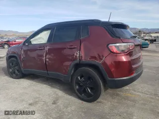 2021 Jeep Compass Altitude with VIN 3C4NJCBB6MT596887, listed as a Copart auction lot 42035715 with 60,637 mi miles and Salvage Title. Bid and sale history available at carsss.com. Image 2.