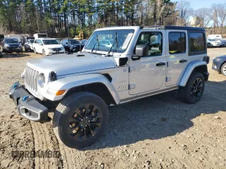 2023 Jeep Wrangler Sahara with VIN 1C4JJXP66PW703050, listed as a Copart auction lot 53637455 with 7,525 mi miles and Clean Title. Bid and sale history available at DreamBid. Image 1.