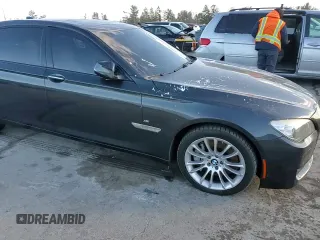 2014 BMW 7 Series ALPINA B7 xDrive with VIN WBAYF8C59ED652863, listed as a Copart auction lot 87630395 with Not Provided miles and Salvage Title. Bid and sale history available at DreamBid. Image 11.