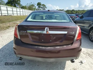 2009 Lincoln MKS with VIN 1LNHM93R19G631250, listed as a Copart auction lot 55442505 with 160,926 mi miles and Salvage Title. Bid and sale history available at DreamBid. Image 6.