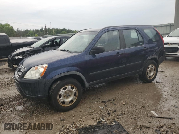 2006 Honda CR-V LX z VIN JHLRD78556C031663, wystawiony jako Copart lot #59238525 z przebiegiem 249 168 mil mil oraz Czysty tytuł • Clean title. Historia ofert i sprzedaży dostępna na DreamBid. Obrazek 1.