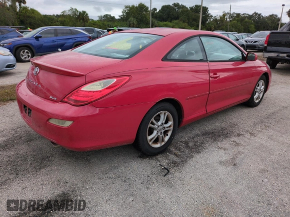 2007 Toyota Solara SE with VIN 4T1CE30P47U753249, listed as a Copart auction lot 74438864 with Not Provided miles and Salvage Title. Bid and sale history available at DreamBid. Image 3.