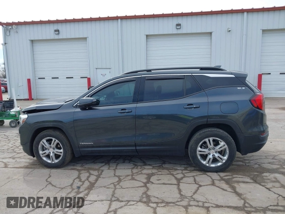 2019 GMC Terrain SLE with VIN 3GKALMEV9KL165031, listed as a IAAI auction lot 41857494 with 142,995 mi miles. Bid and sale history available at carsss.com. Image 14.