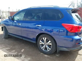 2017 Nissan Pathfinder S with VIN 5N1DR2MN5HC677480, listed as a IAAI auction lot 41730478 with 73,219 mi miles. Bid and sale history available at carsss.com. Image 3.