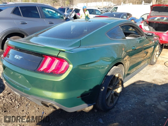 2022 Ford Mustang GT with VIN 1FA6P8CF3N5118113, listed as a IAAI auction lot 41686064 with 62,258 mi miles and . Bid and sale history available at DreamBid. Image 4.