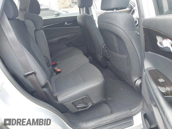 2020 Kia Sorento LX V6 with VIN 5XYPGDA50LG619045, listed as a IAAI auction lot 41520510 with 124,870 mi miles. Bid and sale history available at carsss.com. Image 8.