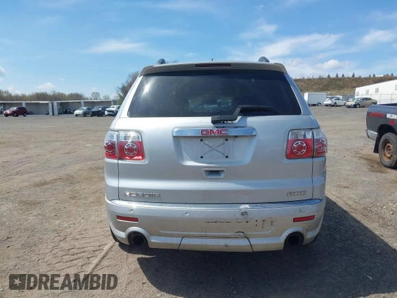 2012 GMC Acadia Denali with VIN 1GKKVTED5CJ369415, listed as a IAAI auction lot 42086763 with 153,468 mi miles. Bid and sale history available at carsss.com. Image 16.