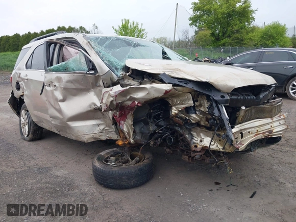 2013 Chevrolet Equinox LT z VIN 2GNFLEE34D6188916, wystawiony jako IAAI lot #42195799 z przebiegiem 153 798 mil mil oraz . Historia ofert i sprzedaży dostępna na DreamBid. Obrazek 1.